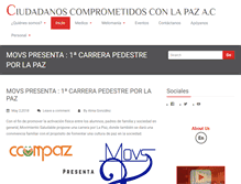 Tablet Screenshot of ccompaz.org